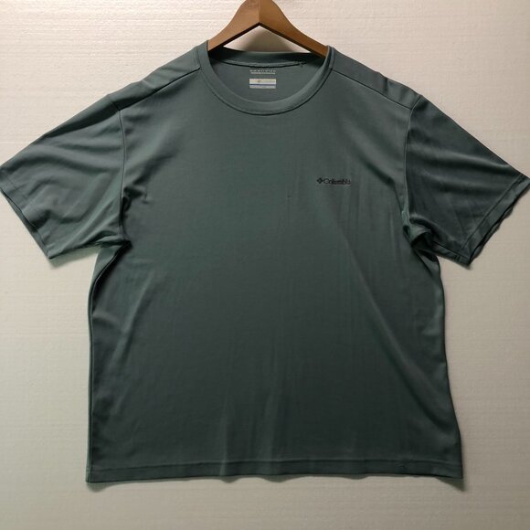 Columbia Mens Gray XXL Omni-Wick Advanced Evaporation T-Shirt, Short Sleeve - Picture 1 of 10